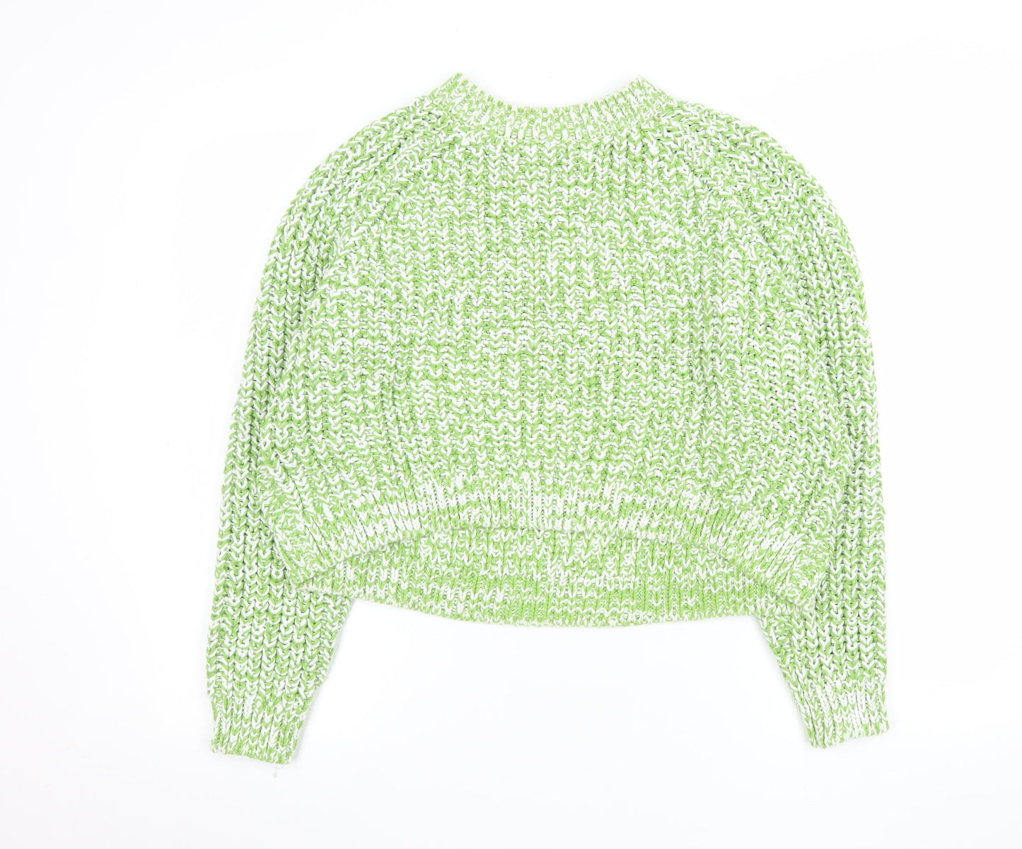 Womens UK Size S Monki Green Pullover Jumper
