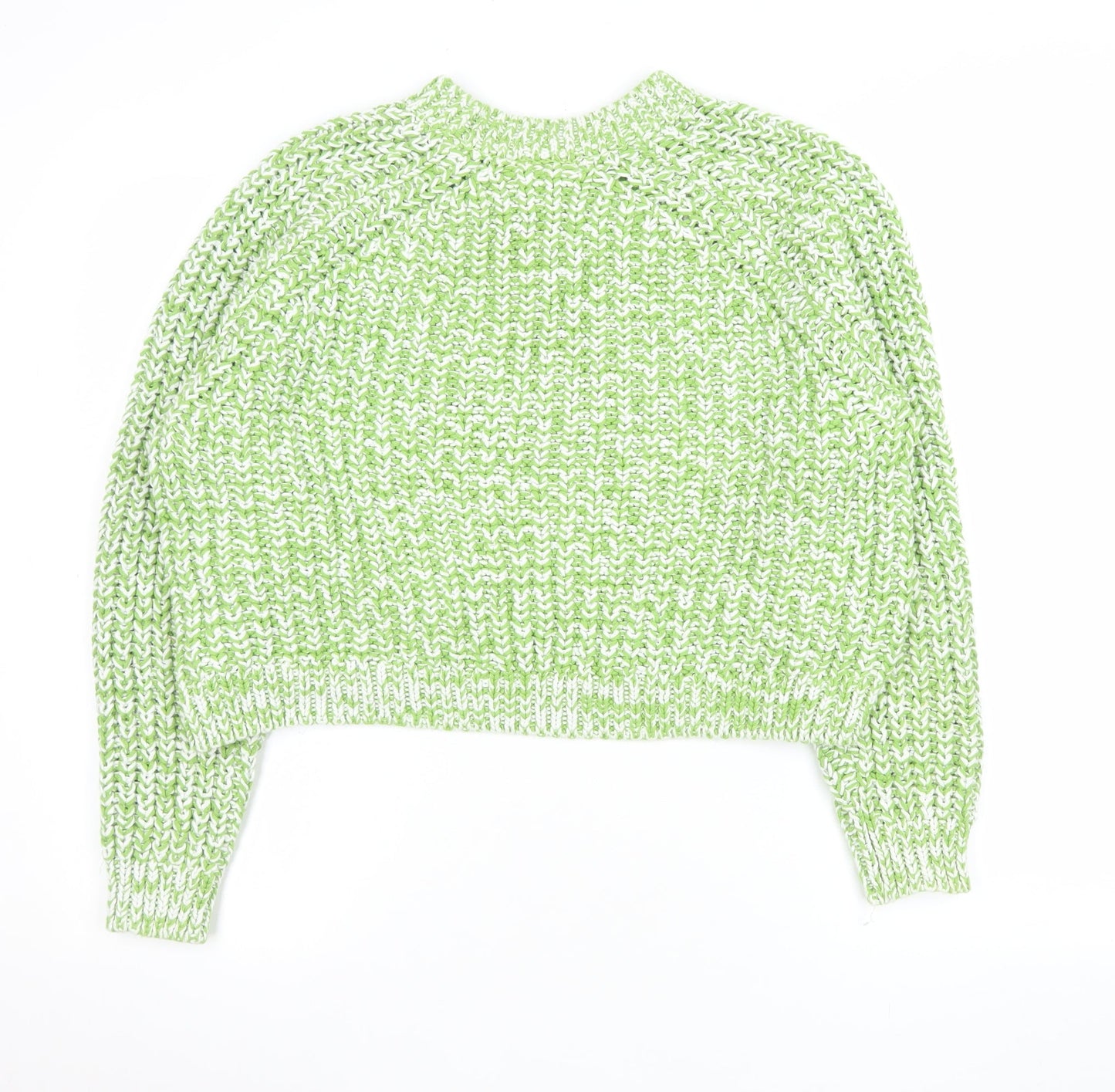 Womens UK Size S Monki Green Pullover Jumper
