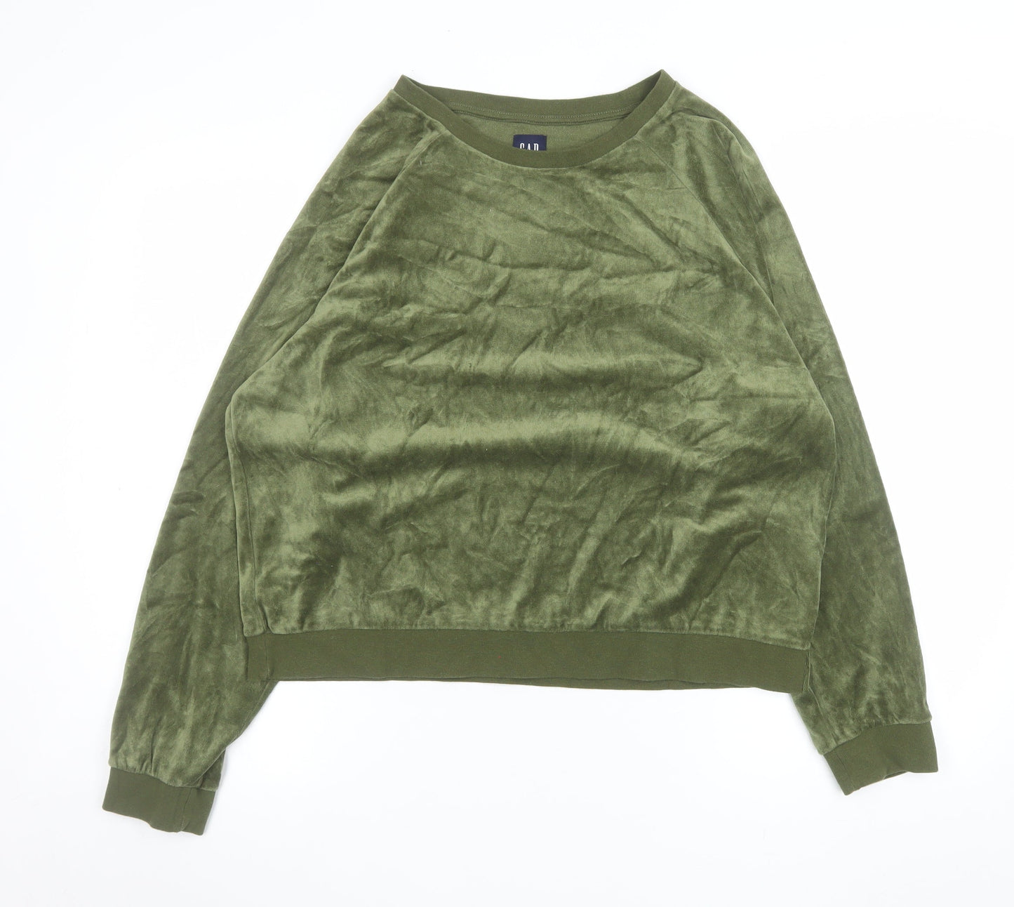 Womens UK Size L Gap Green Pullover Sweatshirt