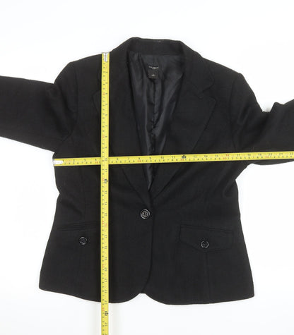 Womens UK Size 8 Ann Taylor Regular Black Blazer