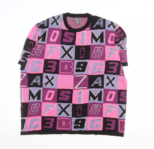 ASOS Men’s Multicoloured Graphic Print 3XL Regular T-Shirt
