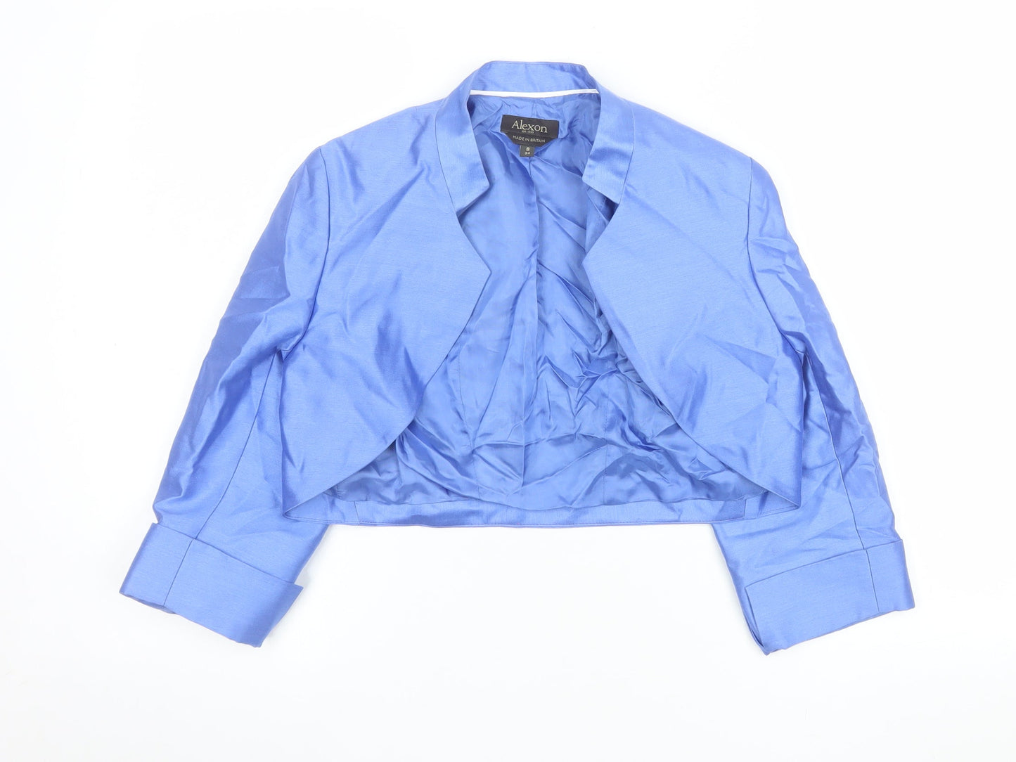 Womens UK Size 8 Alexon Regular Blue Suit Jacket