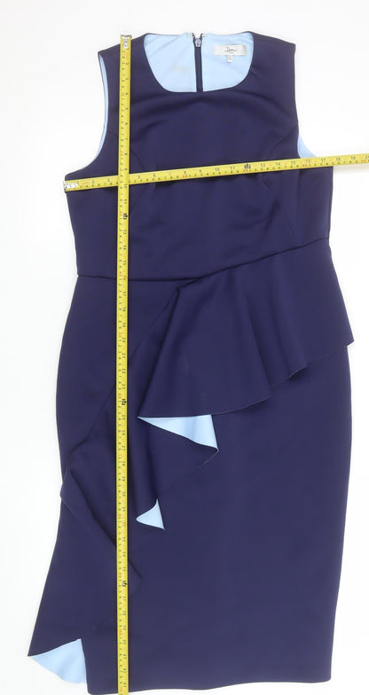 Womens UK Size 16 Issa London Sheath Dress