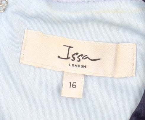 Womens UK Size 16 Issa London Sheath Dress