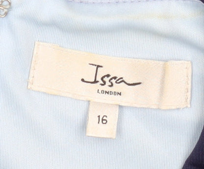 Womens UK Size 16 Issa London Sheath Dress