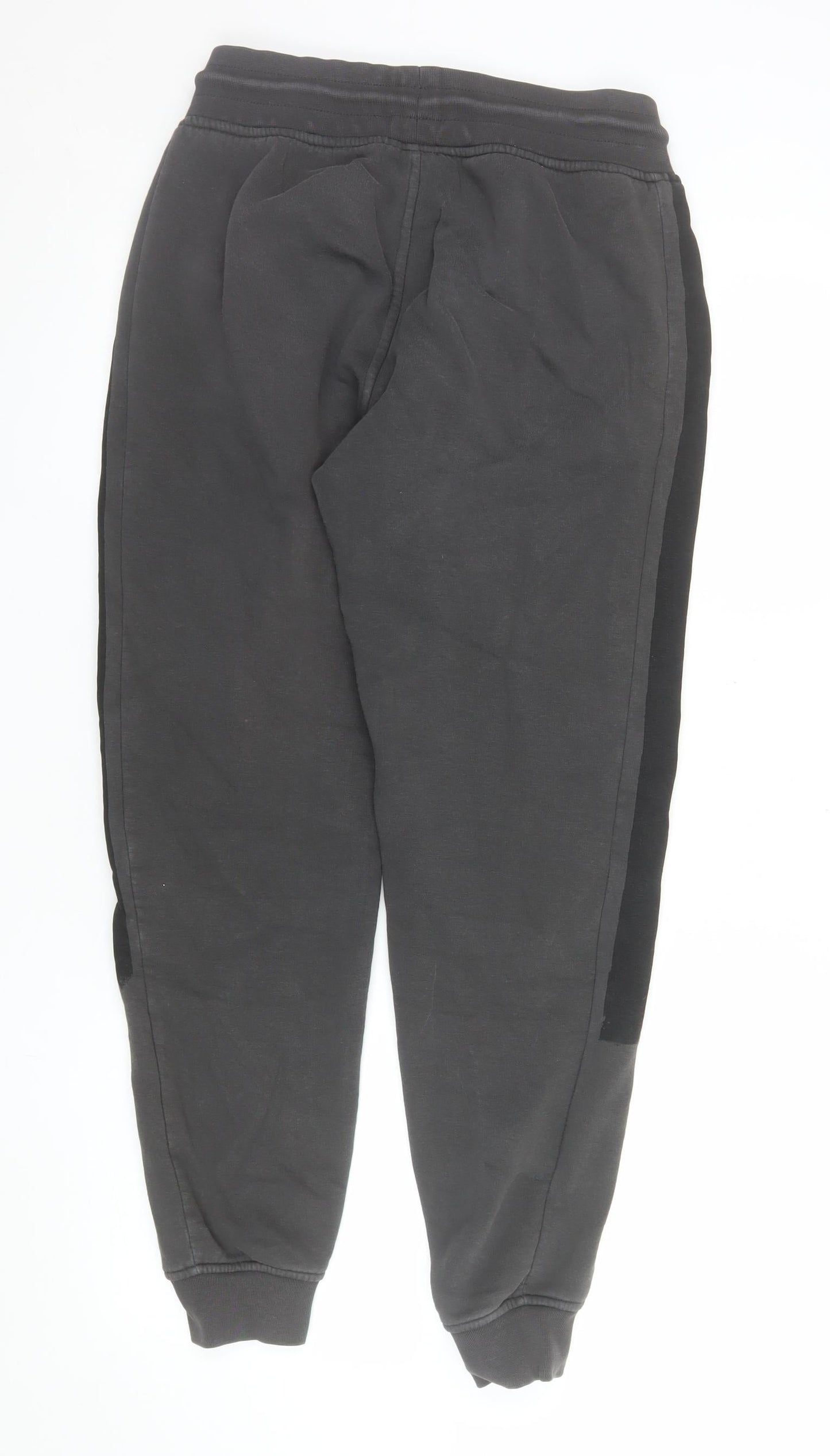 Mens UK Size M Jameson Carter Regular Fit Jogger Black Trousers