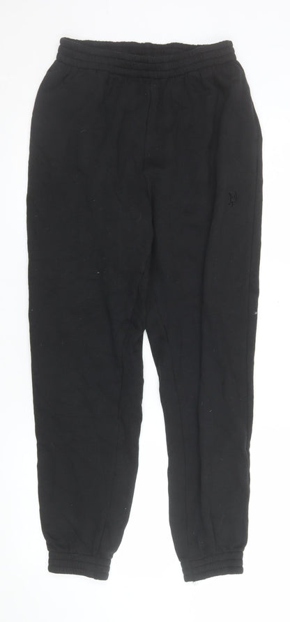 Victoria's Secret PINK Womens Black Jogger Sweatpants Size S Cotton Blend