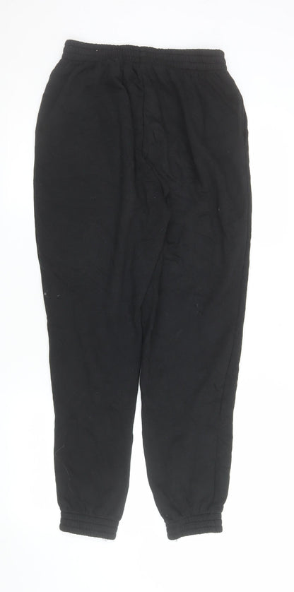 Victoria's Secret PINK Womens Black Jogger Sweatpants Size S Cotton Blend