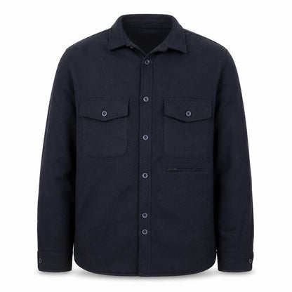 Mens UK Size L Bellfield Blue Basic Jacket