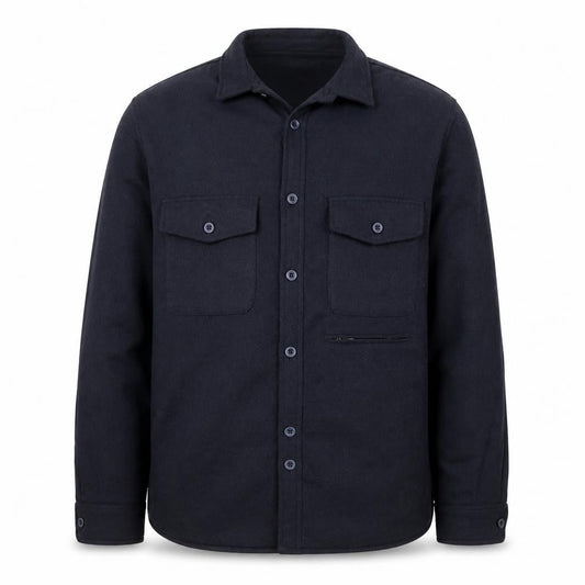 Mens UK Size L Bellfield Blue Basic Jacket