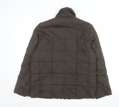 Betty Barclay Women Brown Size 10 Quilted Puffer Jacket