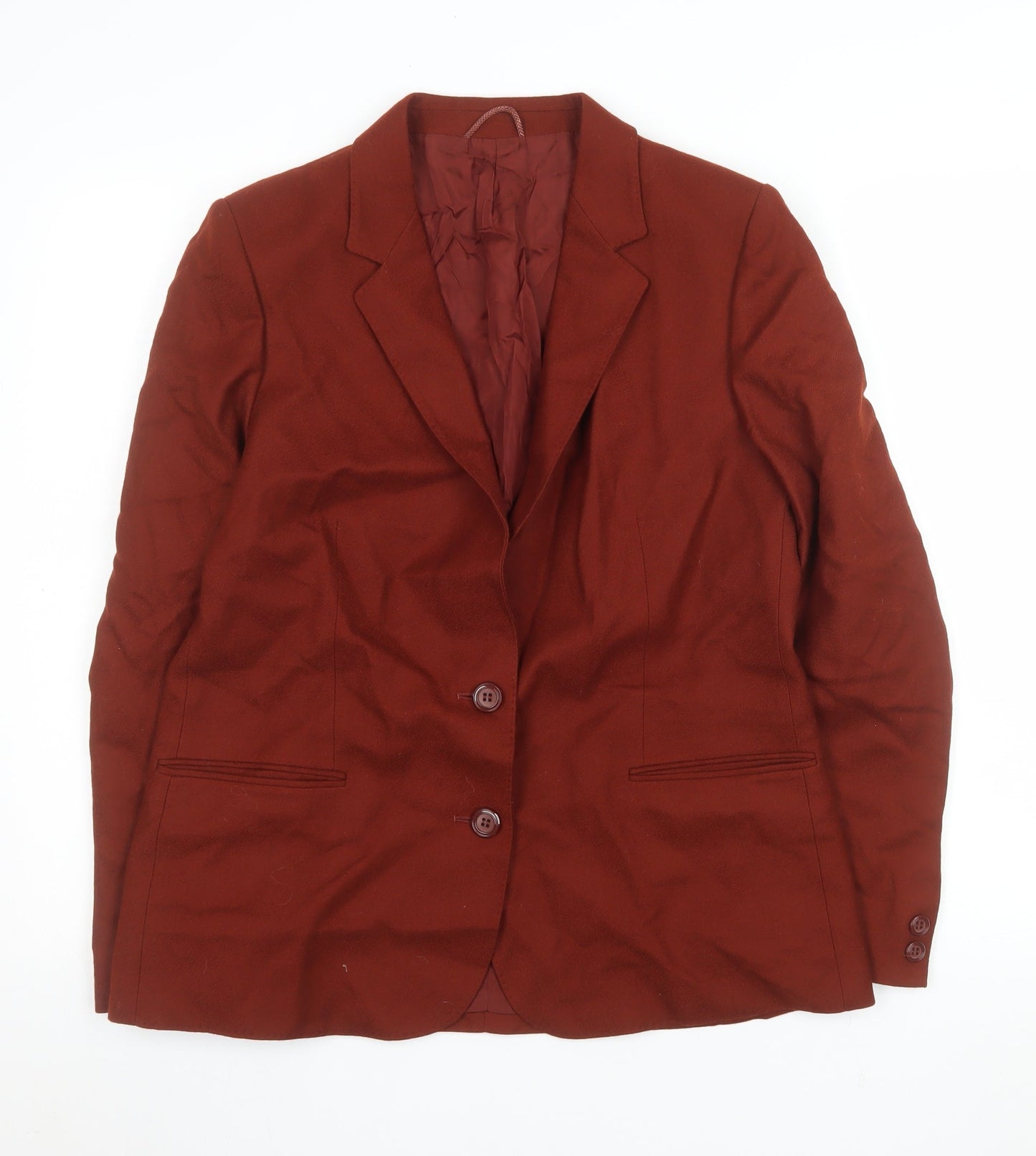 Womens UK Size 16 Marks and Spencer Regular Red Blazer