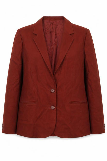 Womens UK Size 16 Marks and Spencer Regular Red Blazer