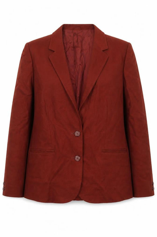 Womens UK Size 16 Marks and Spencer Regular Red Blazer