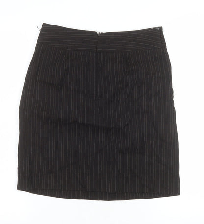 Womens UK Size 8 Jigsaw Straight & Pencil Twill Skirt