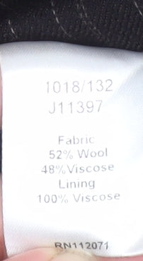Womens UK Size 8 Jigsaw Straight & Pencil Twill Skirt