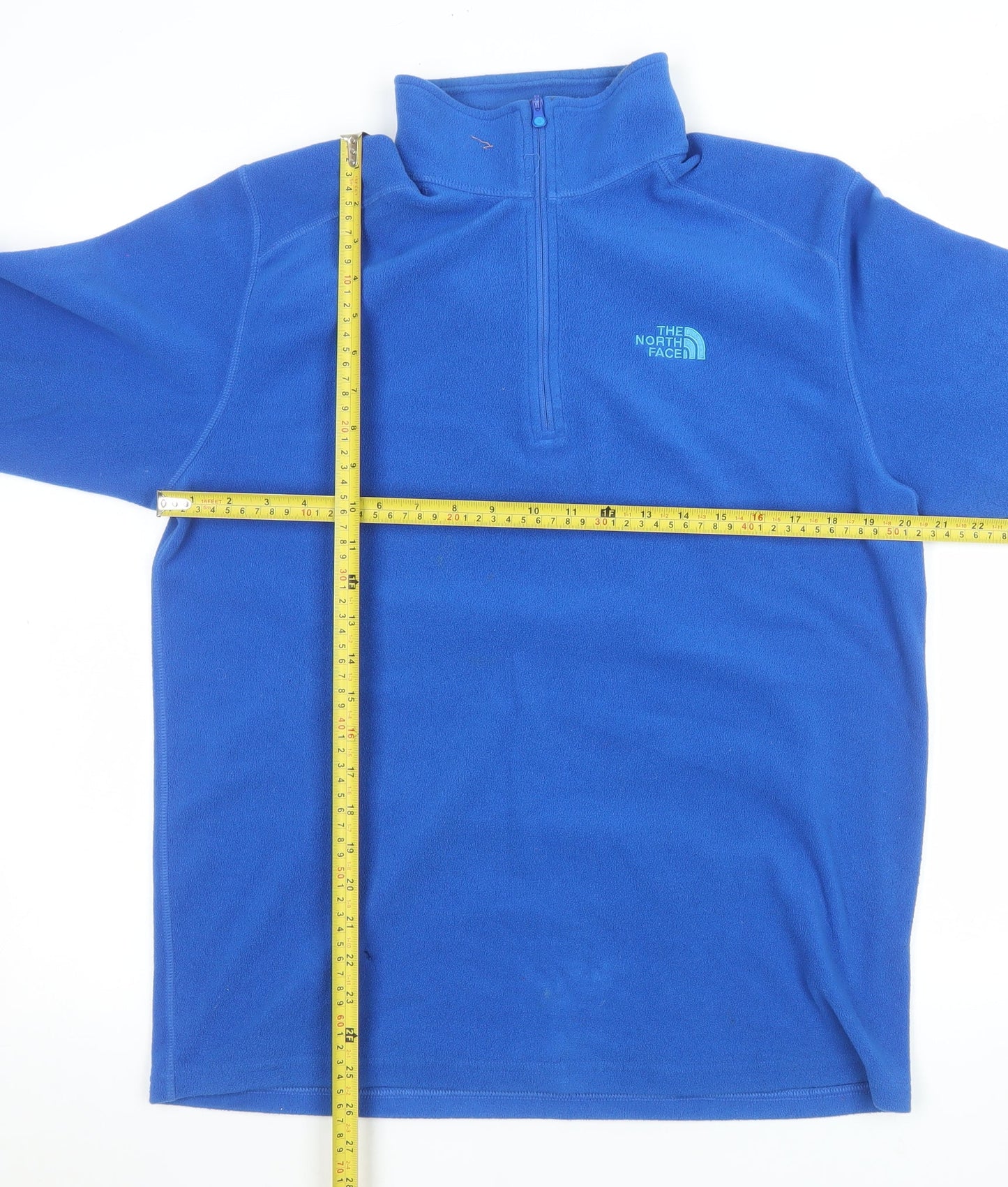Mens UK Size M The North Face Blue Pullover Sweatshirt