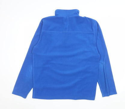 Mens UK Size M The North Face Blue Pullover Sweatshirt