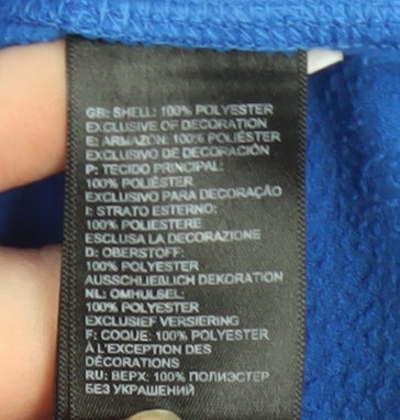 Mens UK Size M The North Face Blue Pullover Sweatshirt