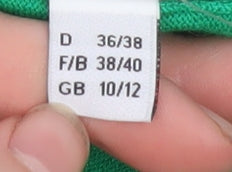 Womens UK Size 10/12 Madeleine Green Cardigan Jumper