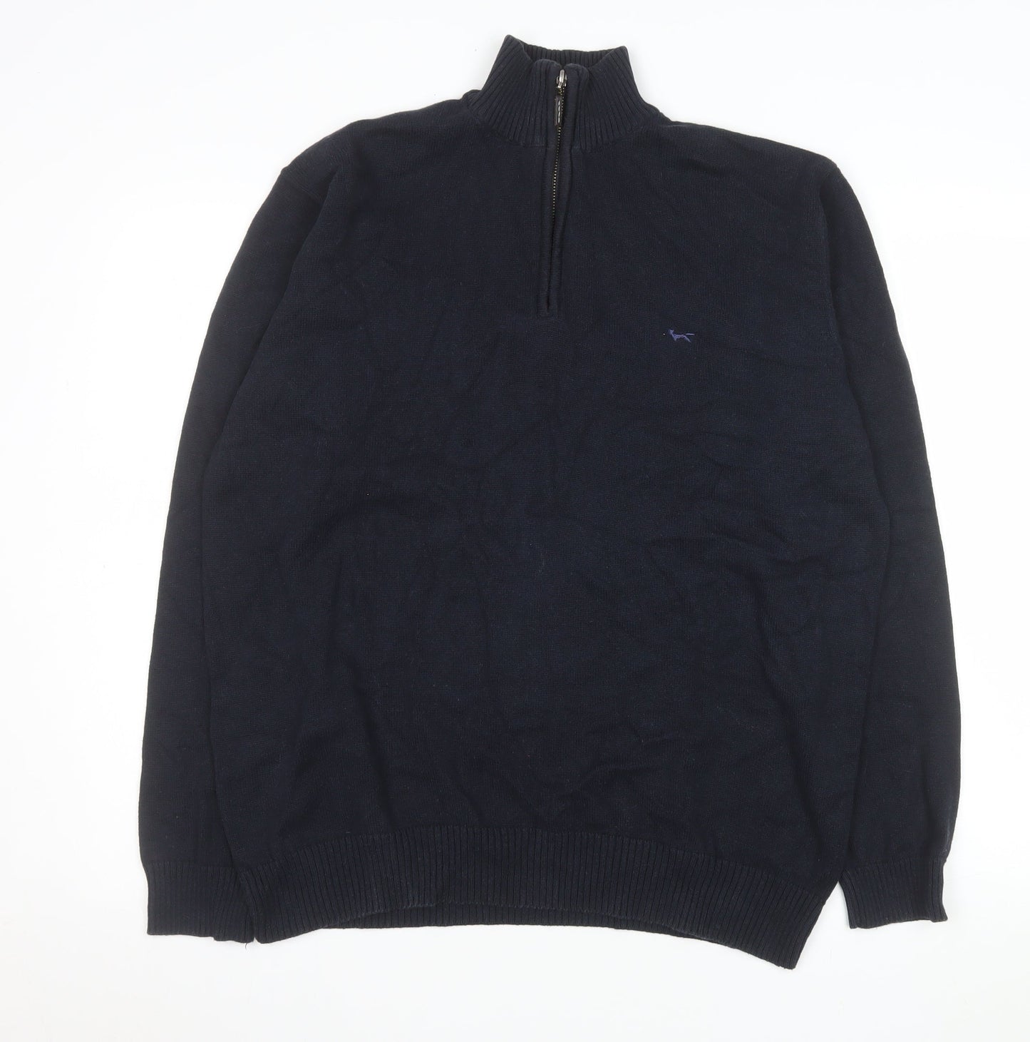 Mens UK Size L Wolsey Blue Pullover Sweatshirt