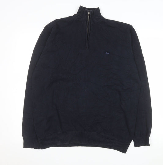 Mens UK Size L Wolsey Blue Pullover Sweatshirt