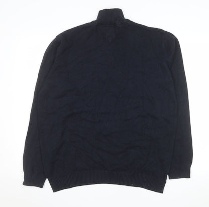 Mens UK Size L Wolsey Blue Pullover Sweatshirt