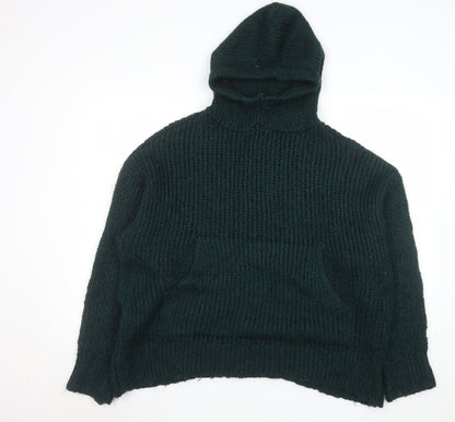 Mens UK Size S Zara Green Pullover Jumper