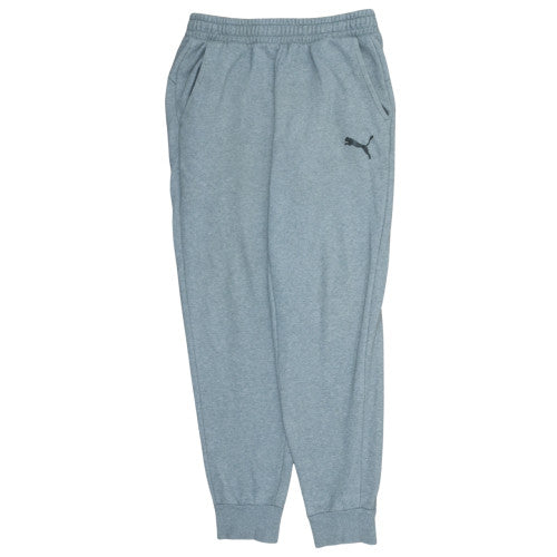 Mens UK Size L PUMA Regular Fit Jogger Grey Trousers