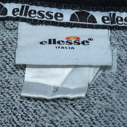 Mens UK Size S ellesse Black Full Zip Hoodie