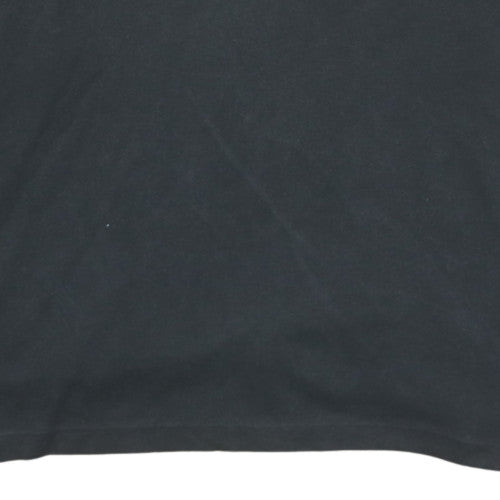 Ralph Lauren Men's Black Long Sleeve Cotton Polo Shirt Size L