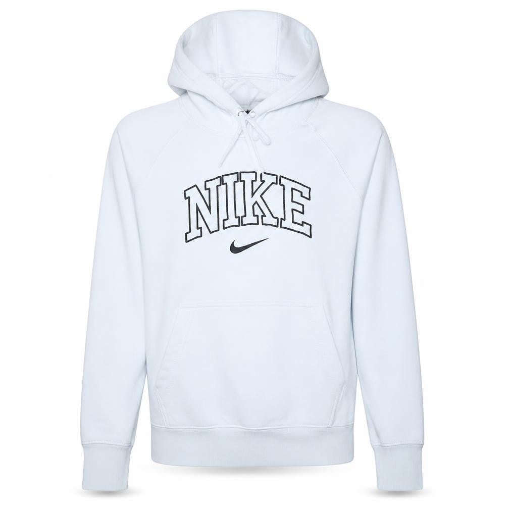 Womens UK Size S Nike White Pullover Hoodie