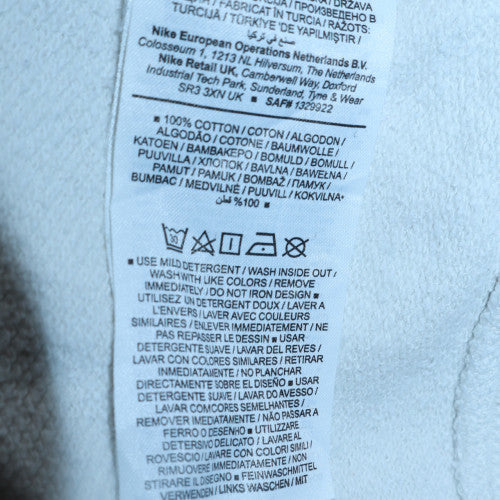 Womens UK Size S Nike White Pullover Hoodie