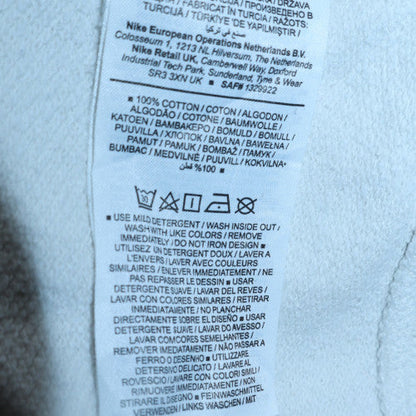 Womens UK Size S Nike White Pullover Hoodie
