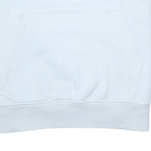Womens UK Size S Nike White Pullover Hoodie