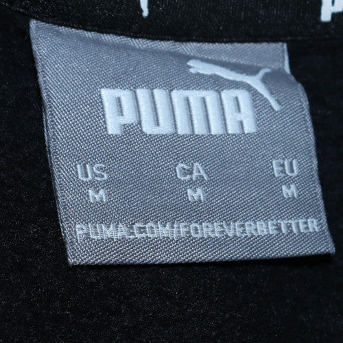 Mens UK Size M PUMA Black Pullover Sweatshirt
