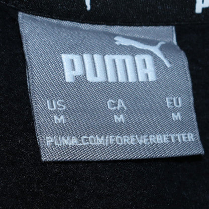 Mens UK Size M PUMA Black Pullover Sweatshirt