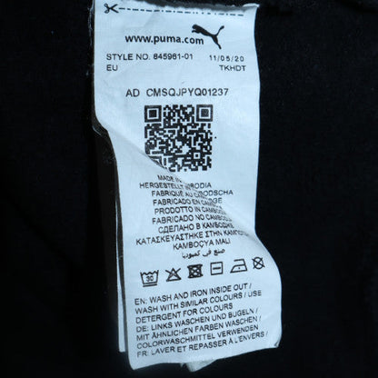 Mens UK Size M PUMA Black Pullover Sweatshirt