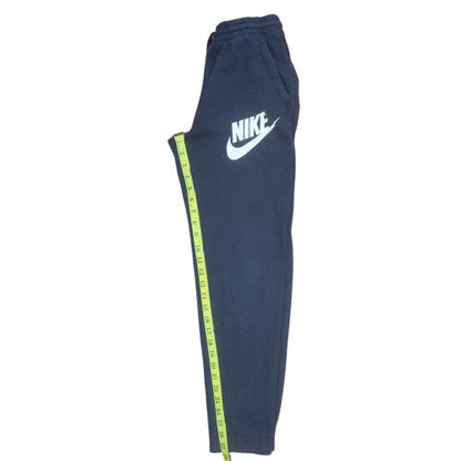 Nike Boys Blue Fleece Jogger Sweatpants 13-15 Years Regular Fit