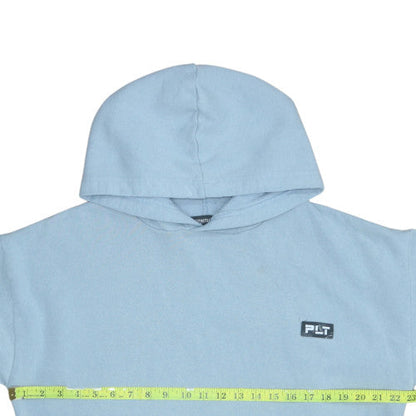 Womens UK Size 10 PRETTYLITTLETHING Blue Pullover Hoodie