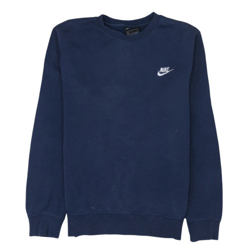 Mens UK Size S Nike Blue Pullover Sweatshirt