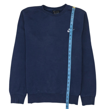 Mens UK Size S Nike Blue Pullover Sweatshirt