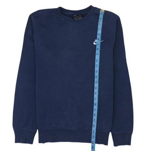 Mens UK Size S Nike Blue Pullover Sweatshirt