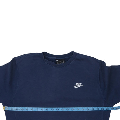 Mens UK Size S Nike Blue Pullover Sweatshirt