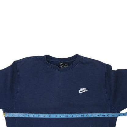 Mens UK Size S Nike Blue Pullover Sweatshirt