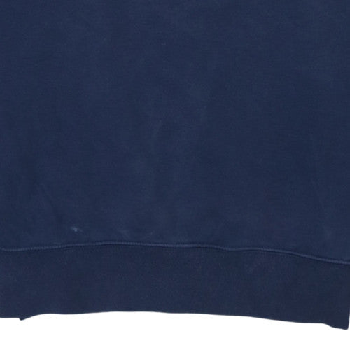 Mens UK Size S Nike Blue Pullover Sweatshirt
