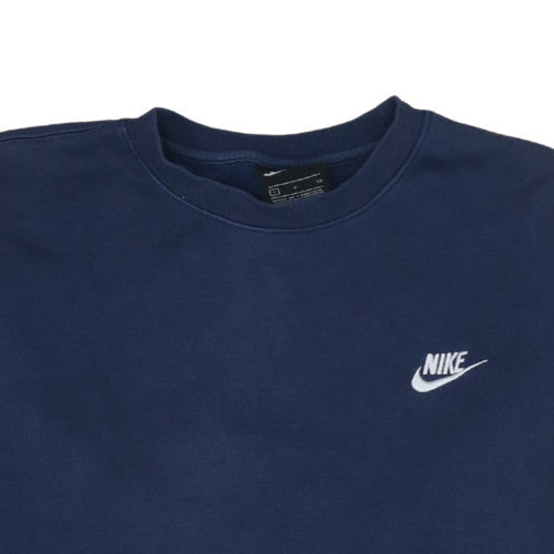 Mens UK Size S Nike Blue Pullover Sweatshirt