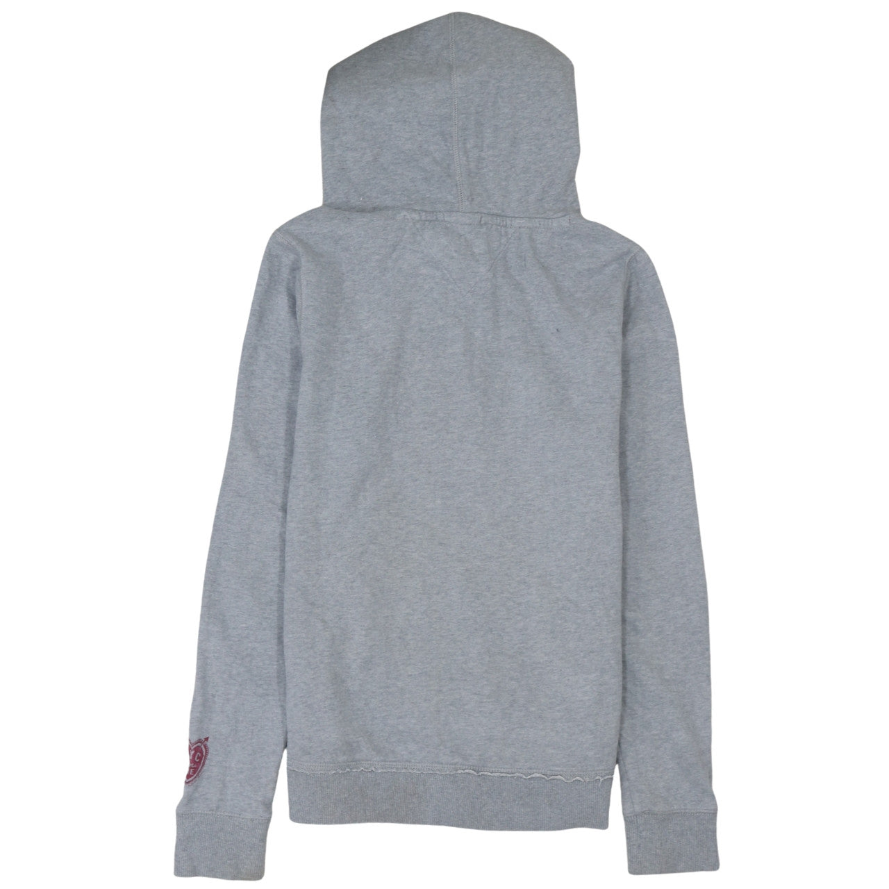 Womens UK Size M Hilfiger Denim Grey Pullover Hoodie