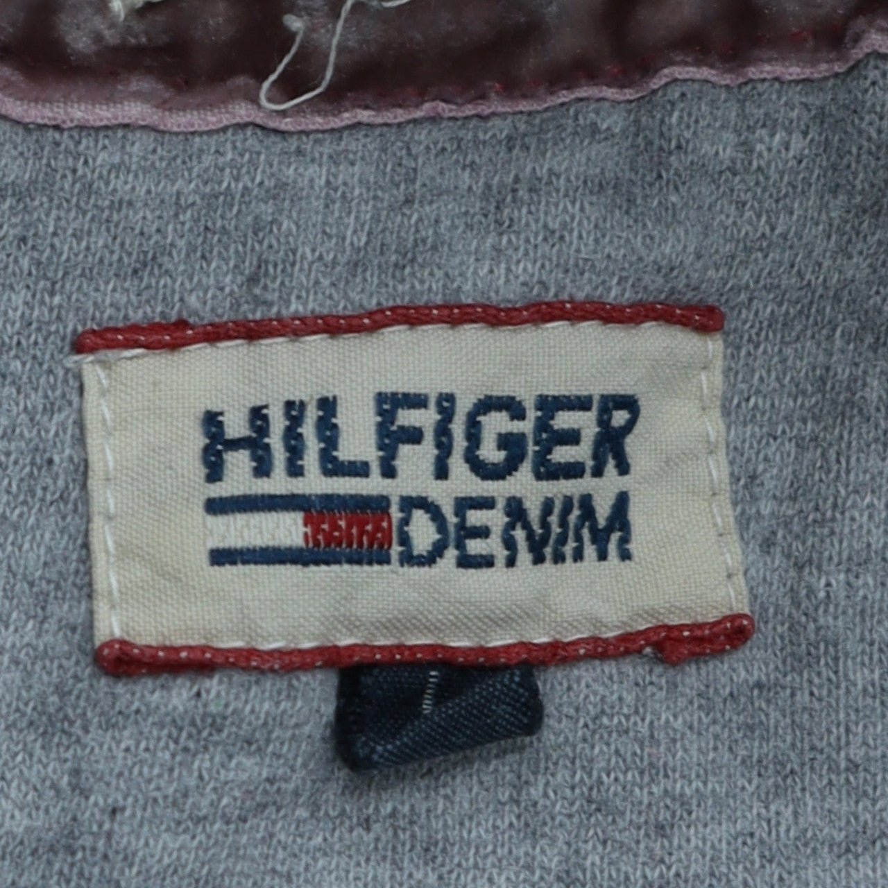 Womens UK Size M Hilfiger Denim Grey Pullover Hoodie