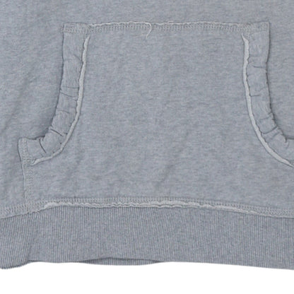 Womens UK Size M Hilfiger Denim Grey Pullover Hoodie